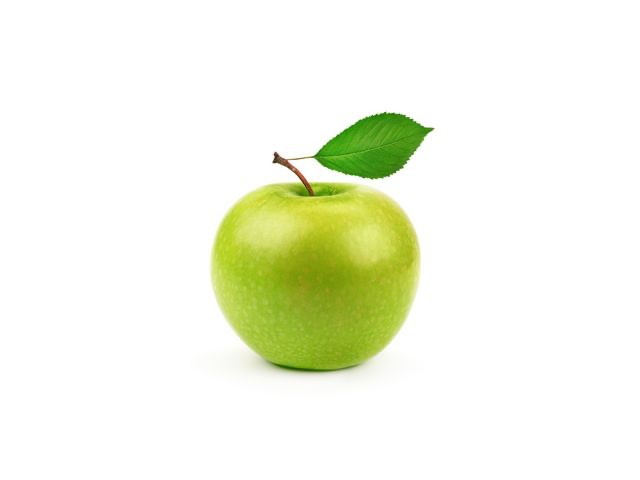 Создать мем: зеленое яблоко на белом фоне, яблоки грин грин, сочное зеленое яблоко