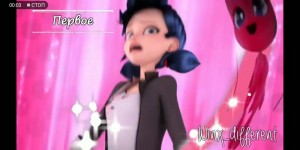 Create meme: marinette, lady bug and super