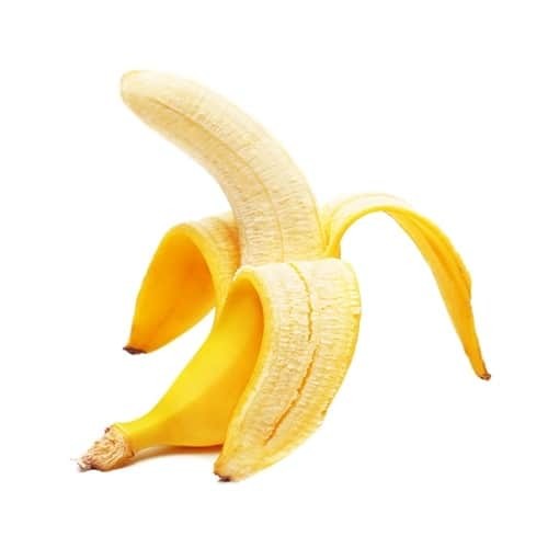 Создать мем: спелый банан, раскрытый банан, банан в профиль