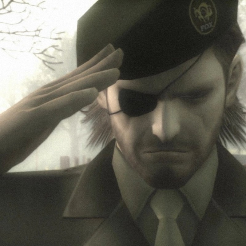 Создать мем: press f to pay respects оригинал, солид снейк отдает честь мем, mgs 4 press f