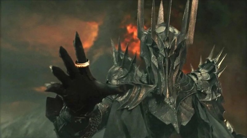 Create meme: the Lord of the rings Sauron, The lord of the rings the brotherhood of the ring sauron, The Lord of the rings rings of power Sauron