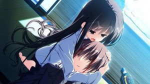 Create meme: anime couples, anime kiss, anime