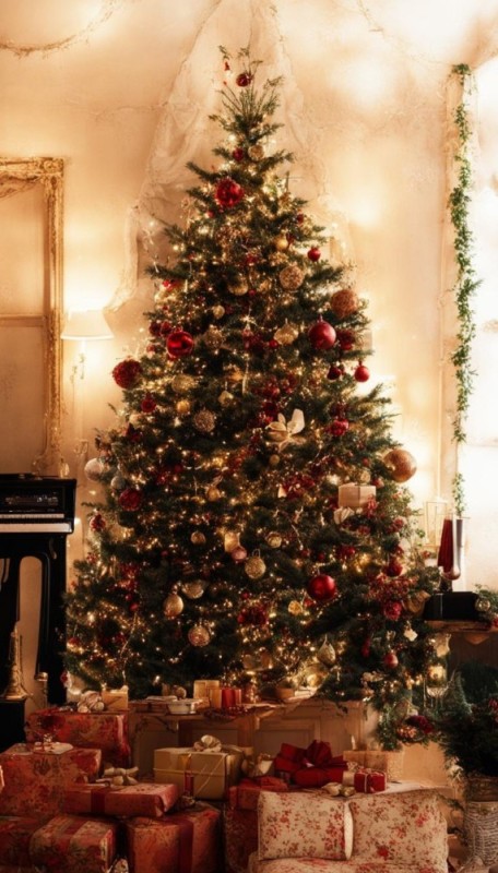 Create meme: New Year's tree, Christmas tree, christmas tree