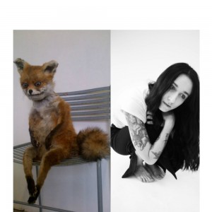 Create meme: Angela Fox, Fox meme Scarecrow, stoned Fox