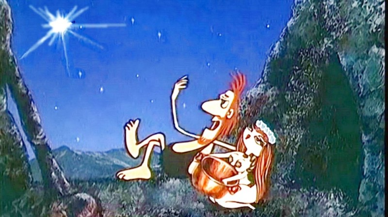 Create meme: I give you a star, I'll give you a star, Soviet cartoon