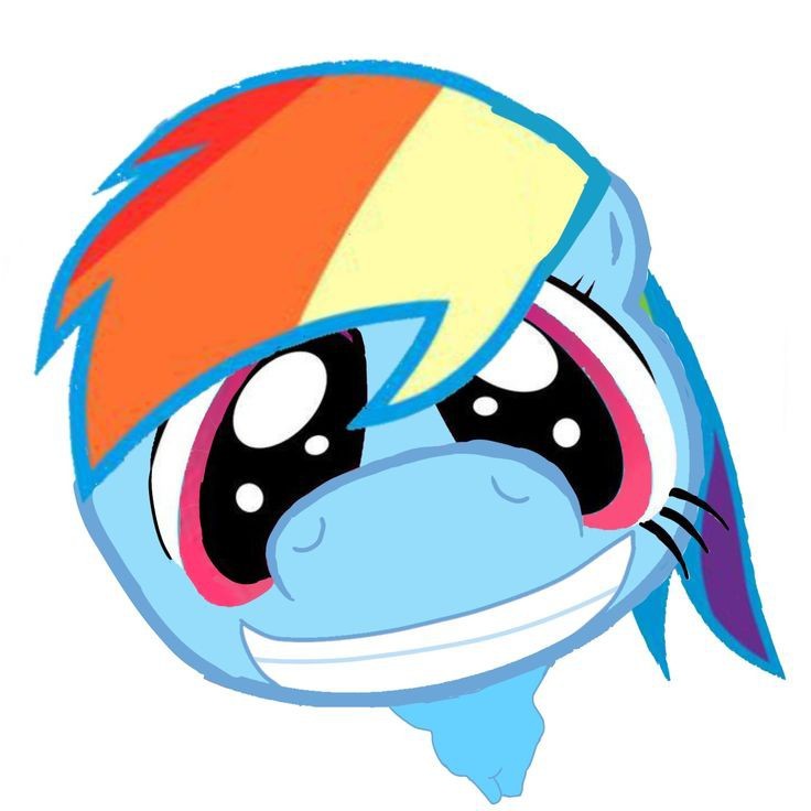 Create meme: rainbow dash evil, sad rainbow dash, rainbow dash 