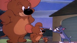 Create meme: Tom and Jerry is a large mouse, big Jerry, Tom and Jerry
