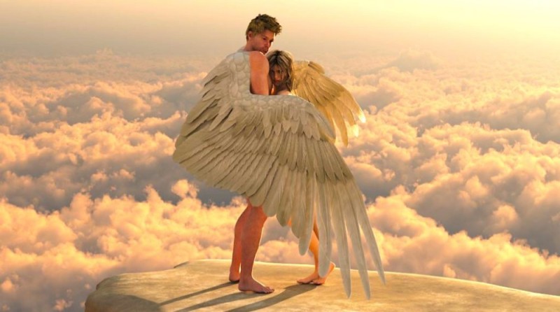 Создать мем: ангел обнимает, ангельские крылья, крылья ангела