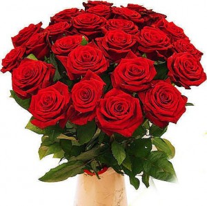 Create meme: 25 roses, happy birthday, bouquet of 25 red roses