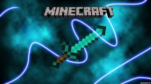 Создать мем: шапки для канала 2048 на 1152 майнкрафт, minecraft diamond sword, minecraft diamond