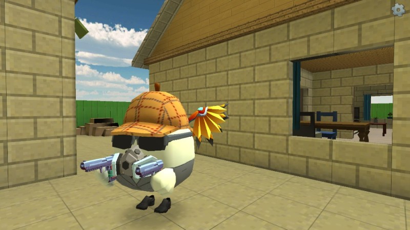 Create meme: screenshot , game , chicken gun wiki