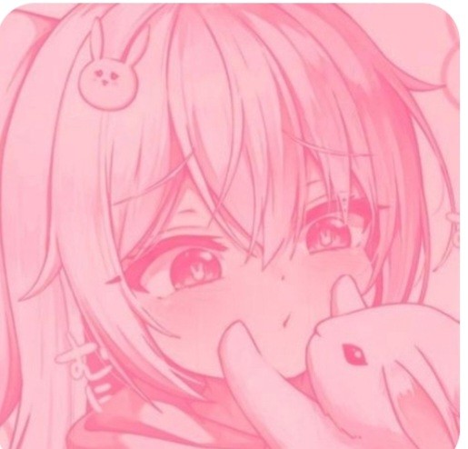 Create meme: cute anime, anime cute drawings, pink anime