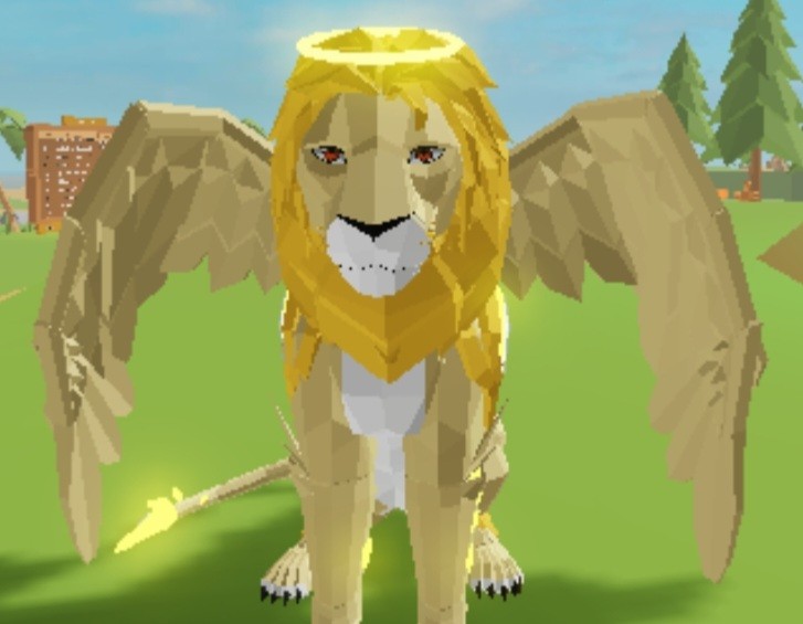 Create meme: lion king roblox, wildcraft lion, animal simulator roblox