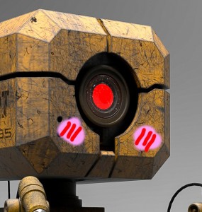 Create meme: the companion cube portal 2, the companion cube scan, half life 2 drone