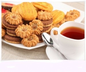 Create meme: cookies, tea and biscuits