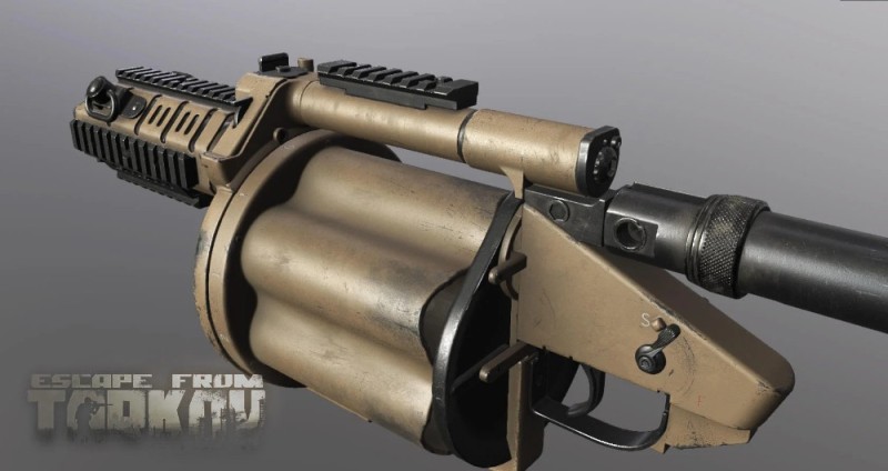 Create meme: mgl 140 grenade launcher, m32 grenade launcher, milkor m32a1