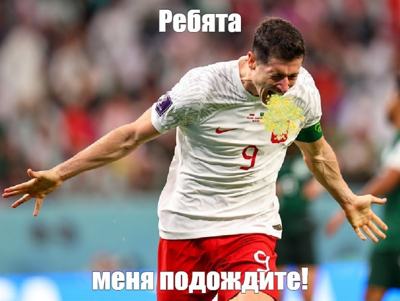 Create meme: lewandowski world cup, Robert Lewandowski , the world Cup 