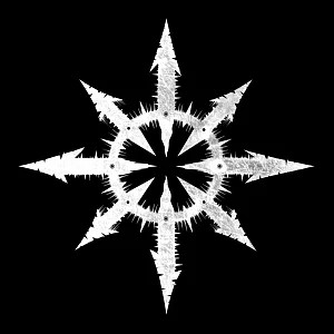 Create meme: the eight- pointed star of chaos, chaos star warhammer symbol, devil-m - hollow earth (2017)