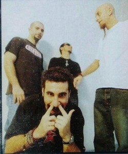 Create meme: male, system of a down