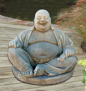 Создать мем: смеющийся будда, я есть, buddha
