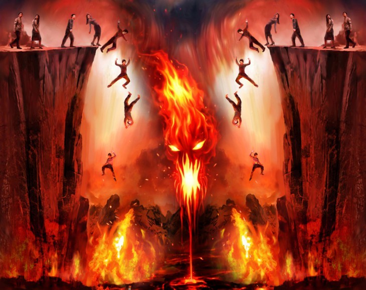 Create meme: the boiler in hell, reigning in hell 2005, the fire and brimstone hell