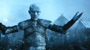 Create meme: the throne , the white walkers king of the night, game of thrones poster