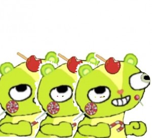 Create meme: happy tree friends nutty, happy tree friends