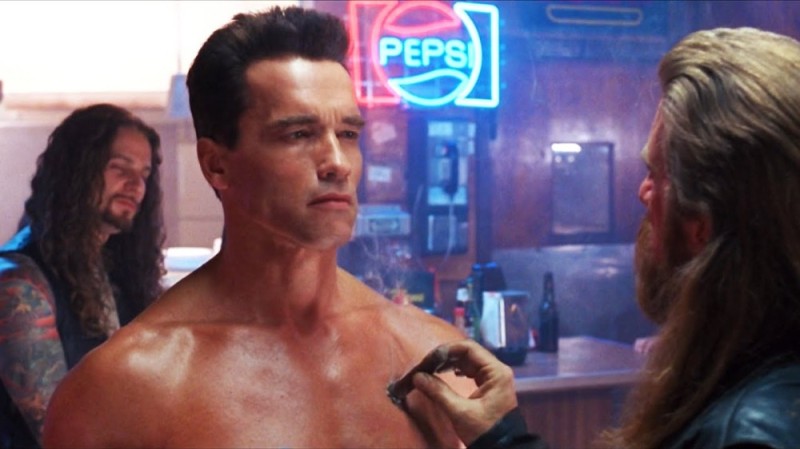 Create meme: the terminator Arnold Schwarzenegger, I need your clothes and bike, Arnold Schwarzenegger terminator 2