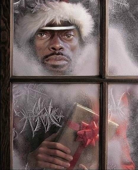 Create meme: The black lord santa Claus, Christmas, the dark Lord 