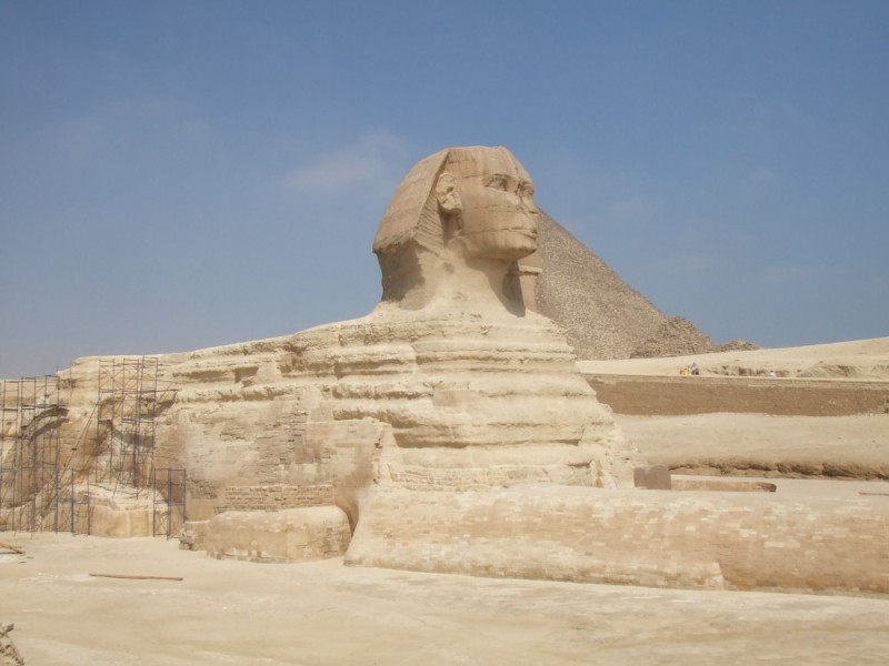 Создать мем: статуя сфинкса в египте, большой сфинкс в гизе, египетский сфинкс