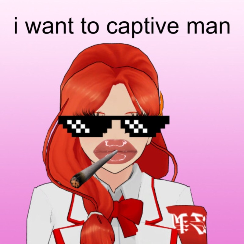 Create meme: akane toriyasu, yandere simulator, Communism chan stickers