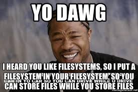 Create meme: yo dawg i heard, Text, dawg meme