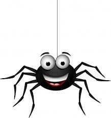 Create meme: spider cartoon gray, spider, cartoon spider on white background