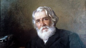 Create meme: portrait of Turgenev