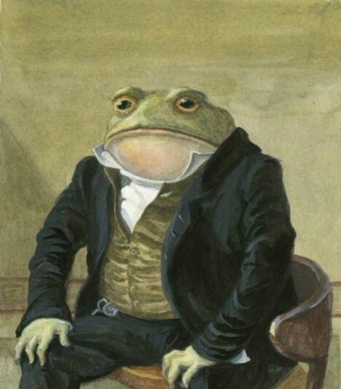 Create meme: toad frog, a frog , toad 