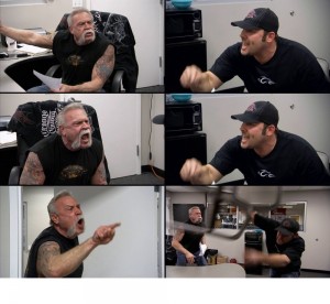 Create meme: american chopper meme, American chopper, American chopper memes