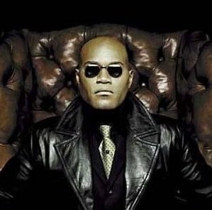 Create meme: Matrix Morpheus