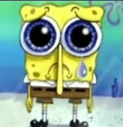 Create meme: spongebob emo, crying spongebob, sponge Bob square pants 