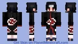 Create meme: minecraft skin, skin Madara Uchiha