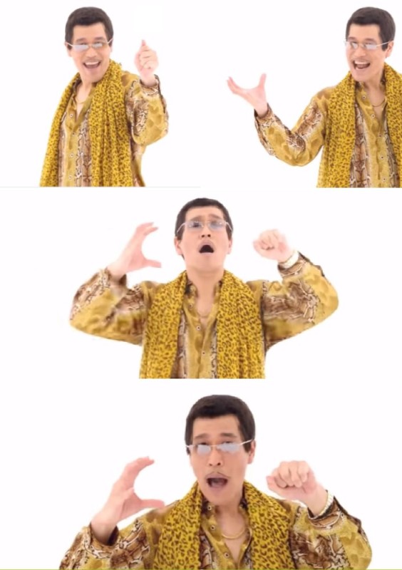 Создать мем: пайнэпл мем, i have a pen i have an apple мем, pen pineapple apple pen