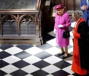 Create meme: be aware she can move in any direction, people, queen elizabeth