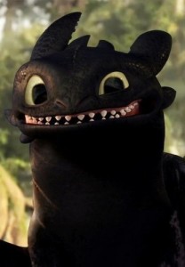 Создать мем: приручить дракона беззубик, беззубик дракон улыбается, беззубик ночная фурия