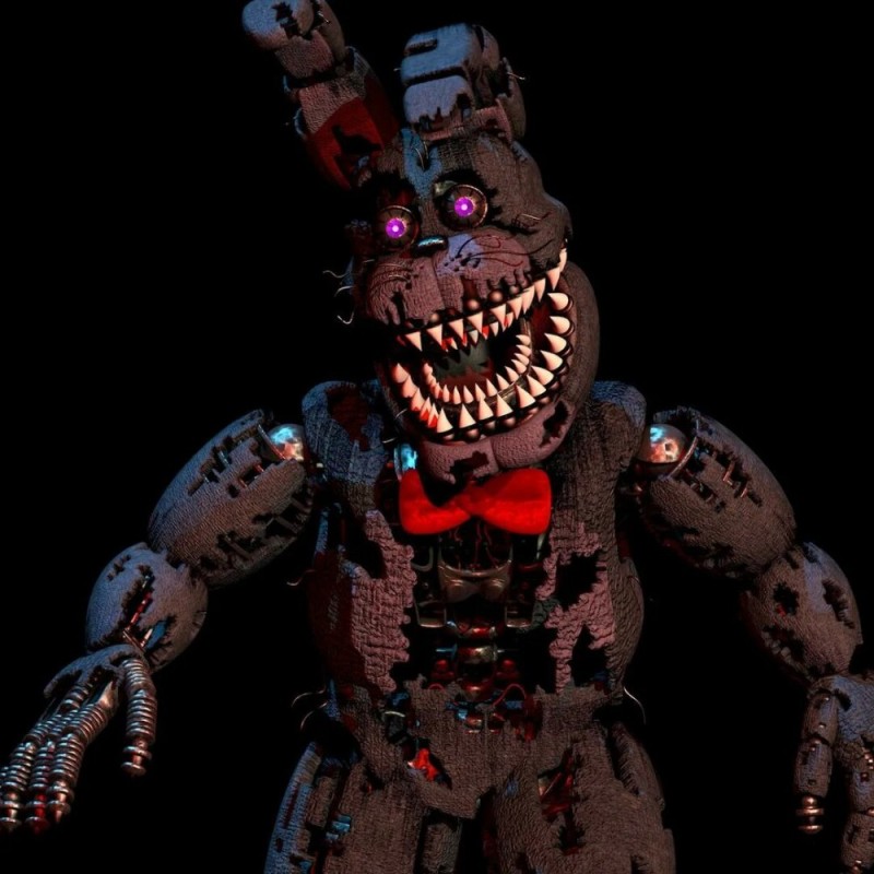 Create meme: nightmare Bonnie , five nights at freddy's, fnaf 1 nightmare bonnie