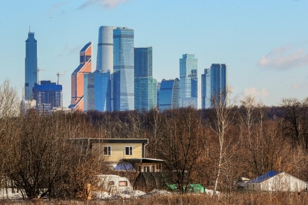 Создать мем: деревня терехово москва сити, филёвский парк вид на москва сити, деревня терехово в москве