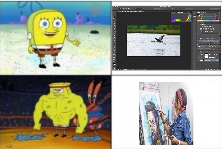 Create meme: imagination spongebob meme, spongebob meme, imagination spongebob