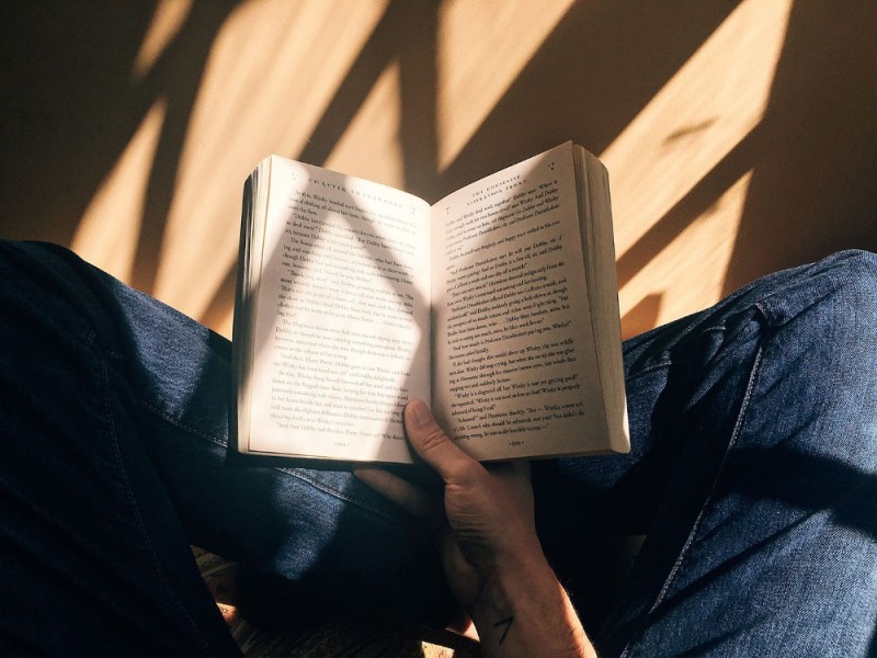 Create meme: a man with a book, books , reading 