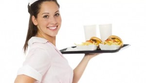 Create meme: fast food employees, waitress btight, tease waitress customer