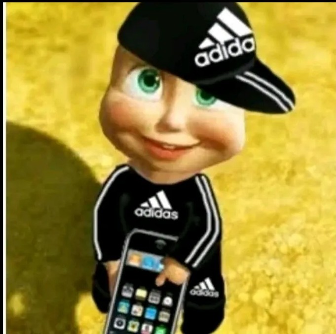 Create meme: masha in adidas meme, Tikhon in Adidas, Masha Gopnik in adidas