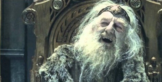 Create meme: the Lord of the rings , Gandalf banishes Saruman from théoden, the Lord of the rings Gandalf