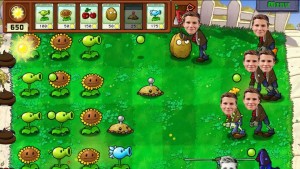 Create meme: popcap, zombies vs plants, popcap games